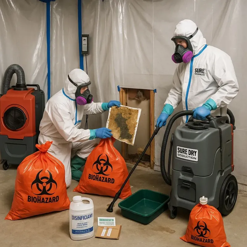 Contaminated Water Handling Protocols process in Winterset, IA